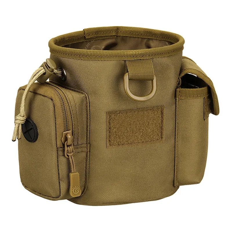 Sac d&apos;alimentation portable pour chien en plein air, sac de taille, fournitures pour animaux de compagnie, poudres inquiètes, entraînement