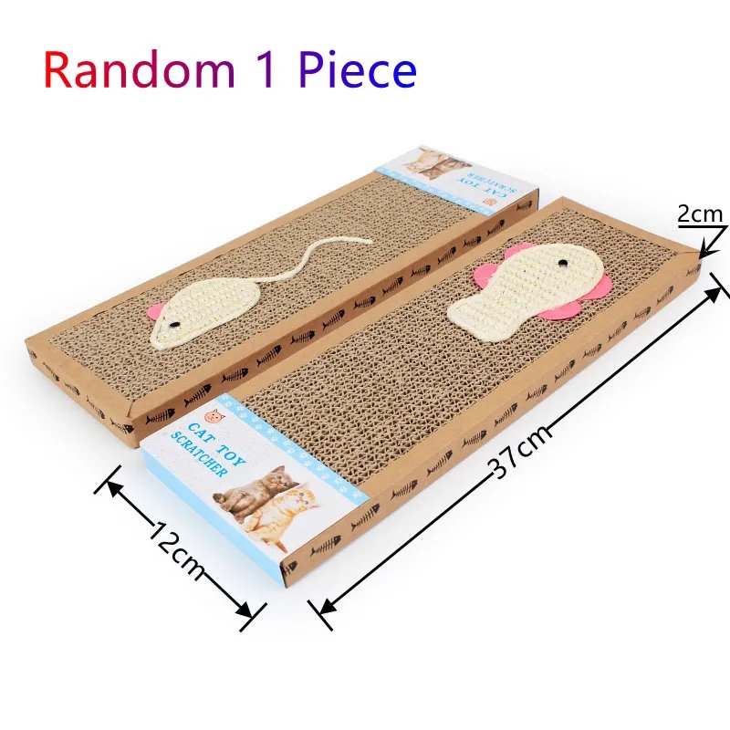 Planche à Gratter en Polymère pour Chat, 37x12cm, Grattoir, Jouets à Griffes pour Chaton, Équipement, Protection des Meubles