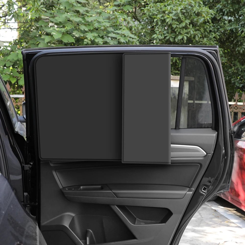 Pare-soleil magnétique universel pour fenêtre latérale, Protection d&apos;été pour voiture, couverture de rideau de fenêtre pliable, accessoires automobiles avant et arrière