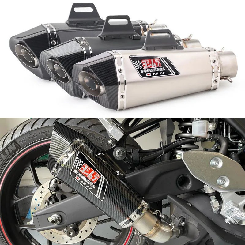 Échappement universel de moto de 36-51mm avec le silencieux d&apos;autocollants de tueur de Db pour Z900 GSXR1000 SV650 R6 R3 ZX6R ZX10 K7 MT07