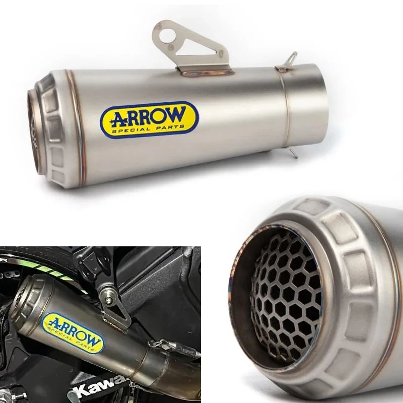 Silencieux d&apos;échappement de rangée de moto 51mm DB Killer GP silencieux d&apos;échappement de Motocross pour Yamaha R1 R3 R6 CBR1000RR MT07 09 Z1000
