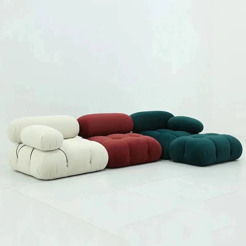 Canapé français modulaire à Compression européenne, sectionnel, pour salon, Chaise bouffante, meubles de maison nordiques