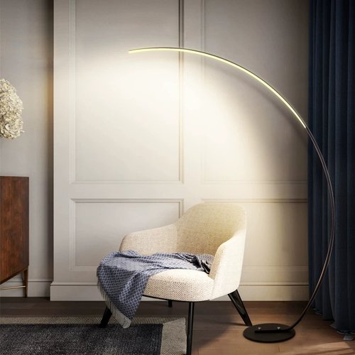 Lampe sur pied moderne RGBW – Version courbée améliorée – Image 4