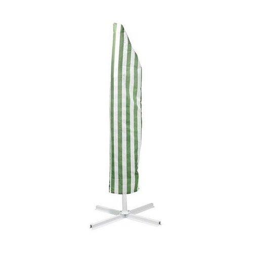 Parasol rayé vert et blanc – Jardin et terrasse – Image 5