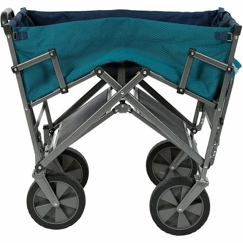 Chariot de Jardin Double Niveaux Mac Sports – Acier Robuste, Pliable et Résistant - Imagen 4